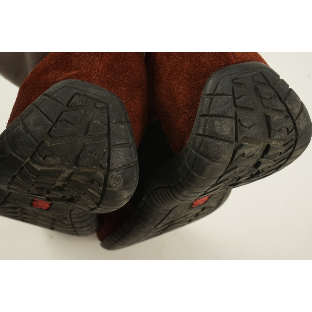 Gabor Jollys Red Suede Leather & Rubber Slip On Stretch Comfort Walking Shoes 41 - Picture 7 of 8